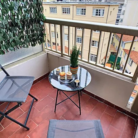 Nestor&jeeves - La Nissarde Terrasse - Center Apartment *